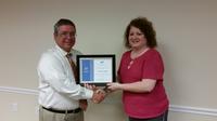 Christy Hill recently celebrated her 10-year anniversary with the company. 